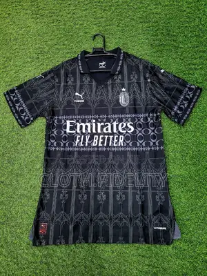 Ac Milan Black Pleasure Kit 23/24