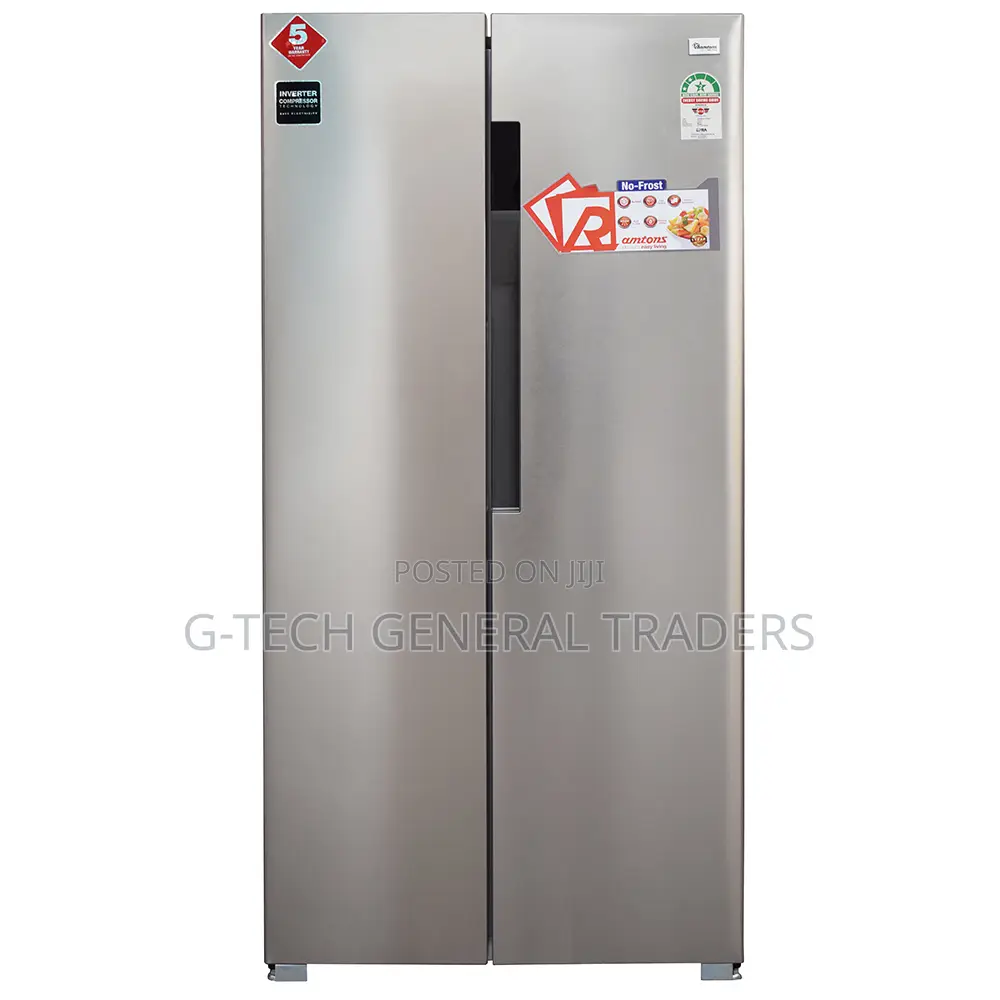 Ramtons Rf/319- 430 Liters Side By Side No Frost Fridge