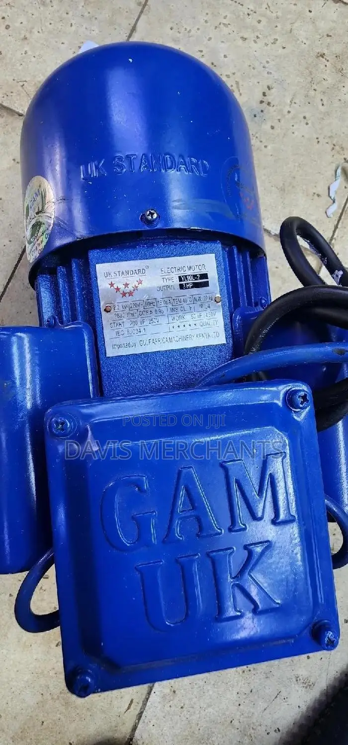 Single Phase Electric Motor 3hp and 2800 PRM