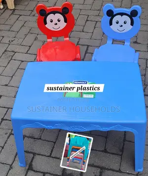 Plastic Chairs With Plastic Table Set