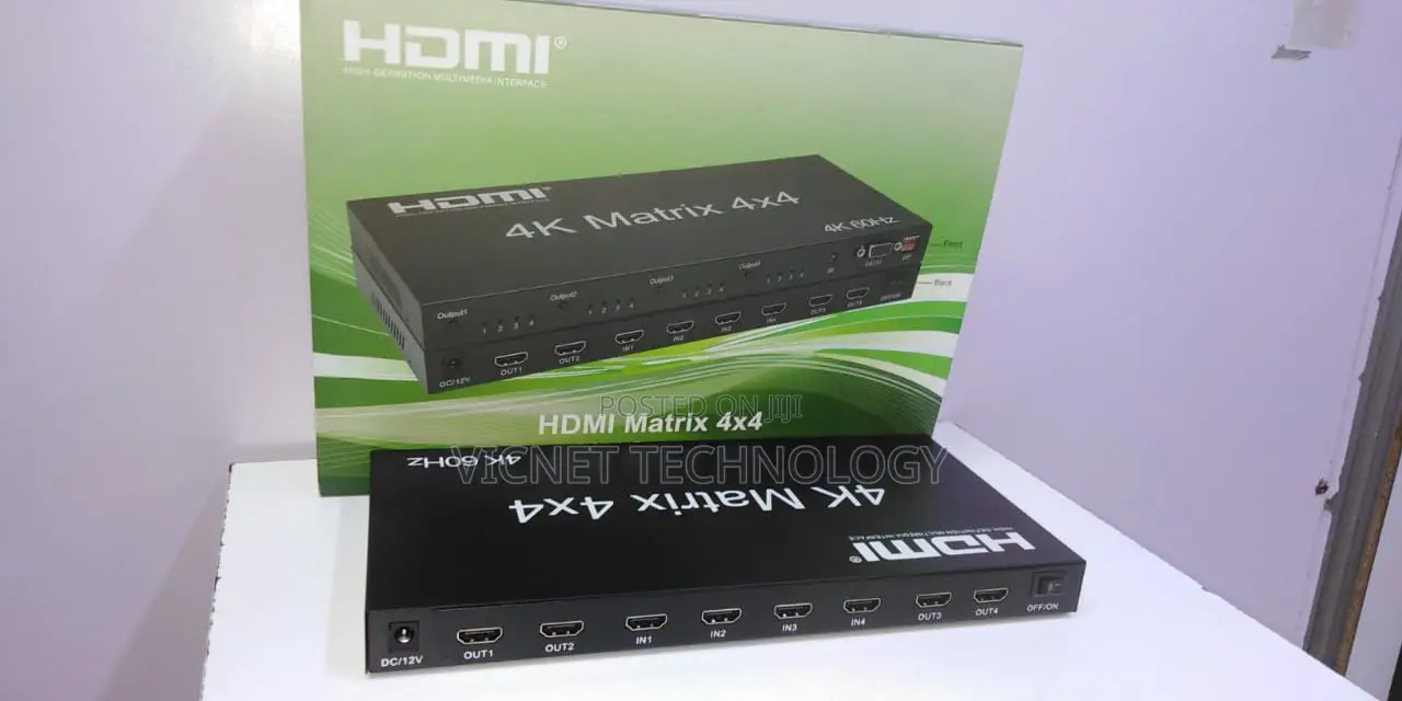 4 Way HDMI Matrix Swith