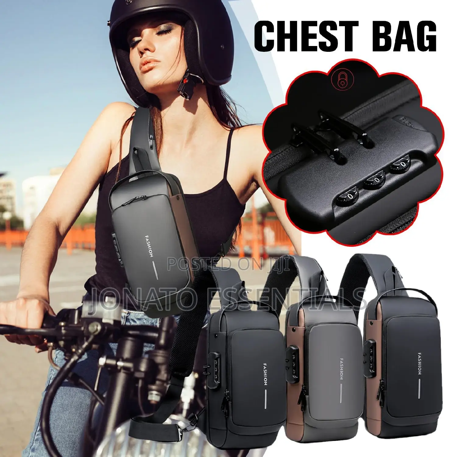 Cross Body Shoulder Bag, Chest Bag