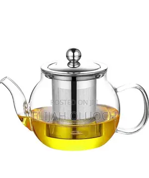 Borosilicate Kettle With Sieve Round