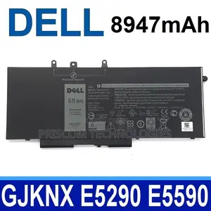 68wh GJKNX Battery for Dell Latitude 5580 5480 5280 5590 549