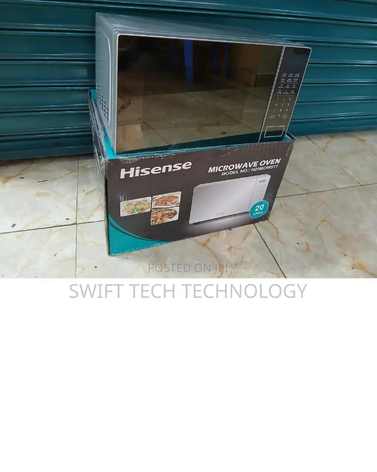 Microwave Hisense Microwave 20liters ,20liters Silver