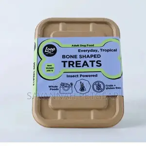 Loop Insect-Powered Dog Treats, Bone Shaped