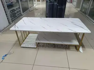*Modern Luxury Marble Effect Coffee Table*
