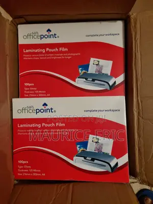 Lamination Pouches (A4) 100 Sheets