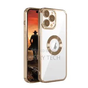 Electroplated Logo View Back Case Cover for iPhone 12 Pro |