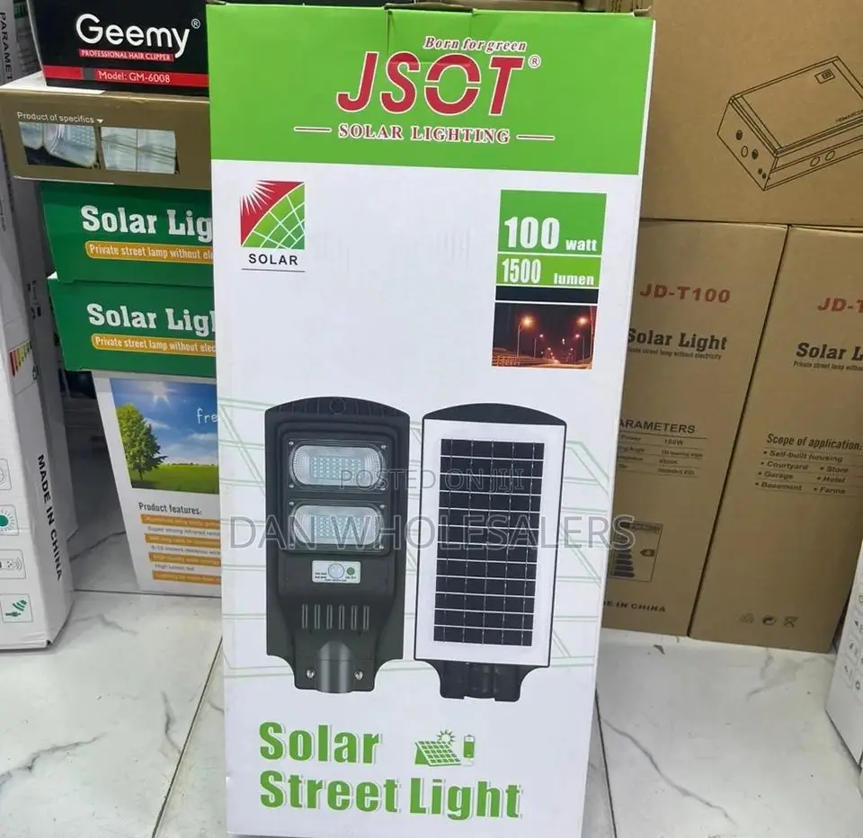 Security JSOT Solar Light 100W Watts