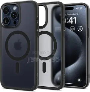 Designed for iPhone 15 Pro Max Case, [Anti-Yellowing] [Mili