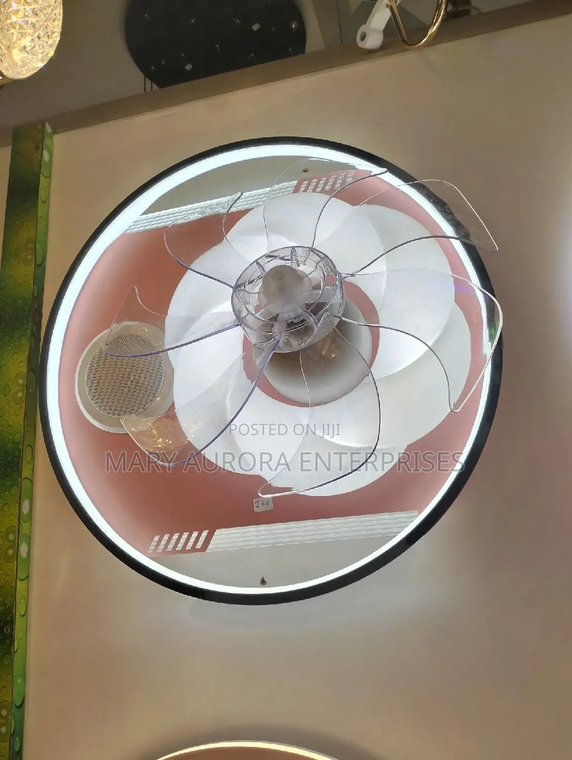 Ceiling Fan With Bluetooth Speaker