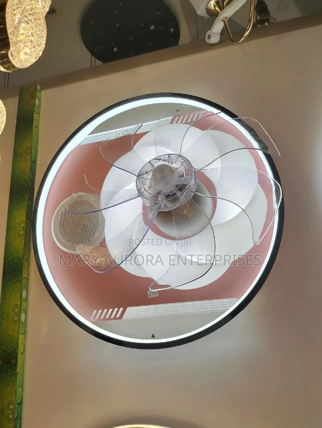 Ceiling Fan With Bluetooth Speaker