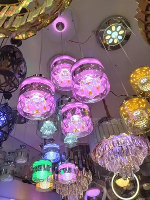 Ceiling Fan/Chandelier/ 3 Hanging Lights