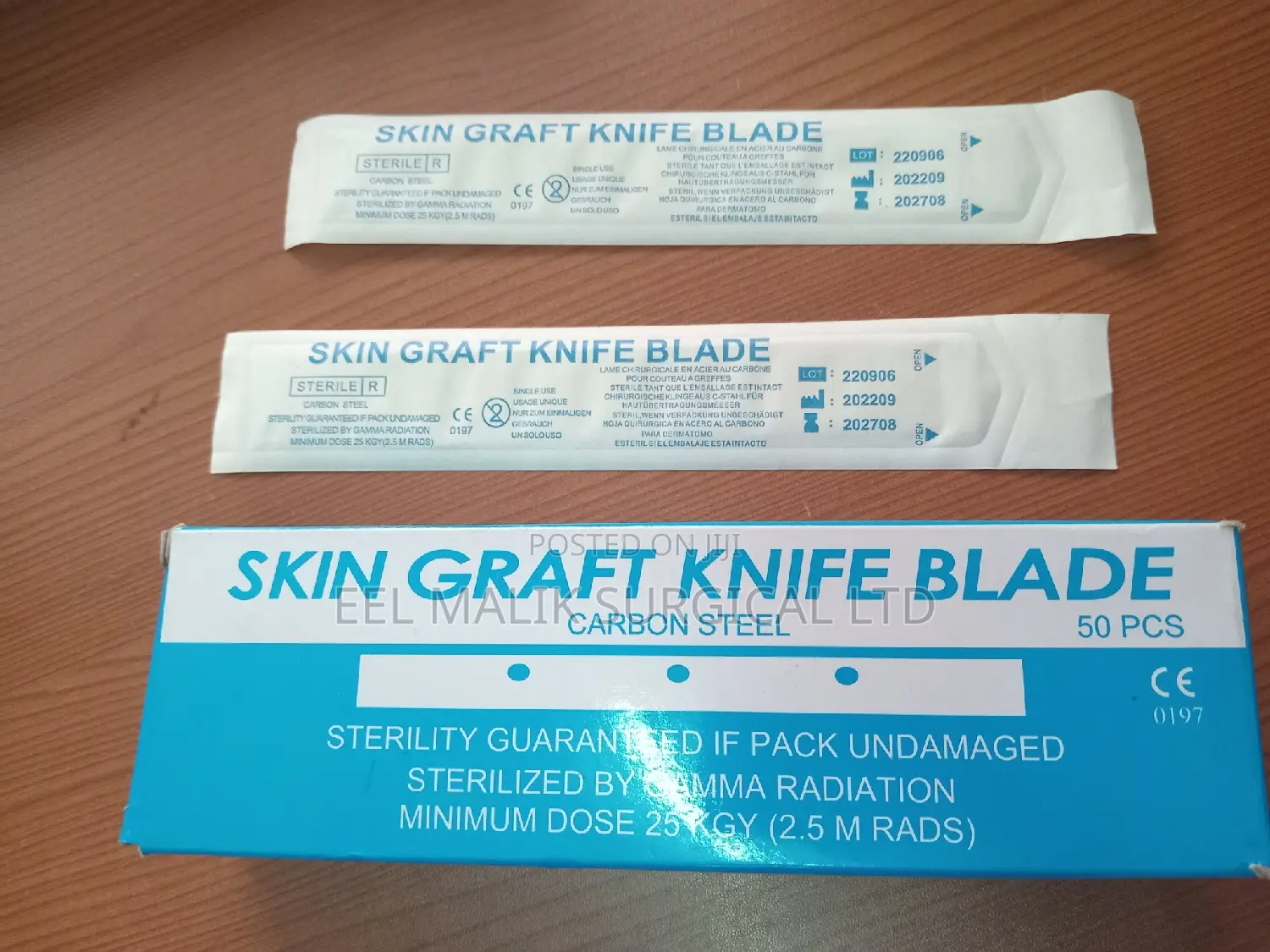Skin Grafting Blade