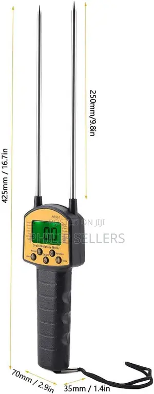 ONE AR991 Digital LCD Grain Moisture Meter for Wheat Corn Ri