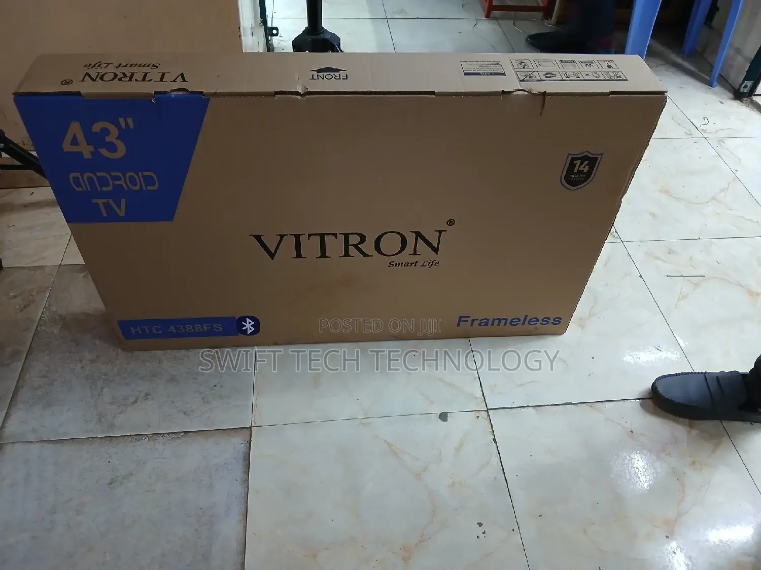 Vitron 43 Inches Smart Android With Bluetooth, Full HD