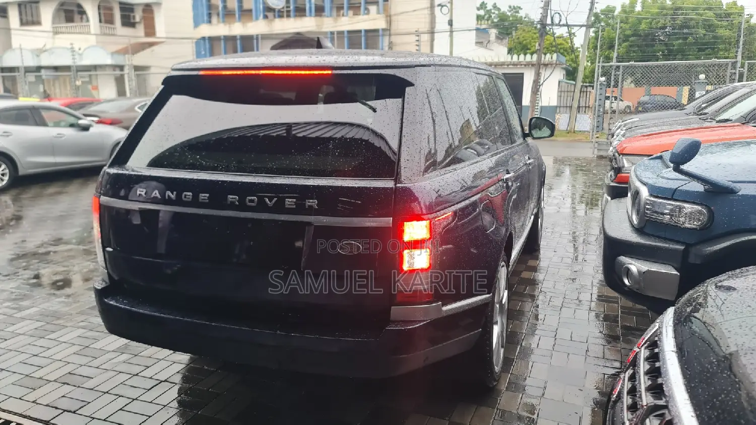 Land Rover Range Rover Vogue 2017 Blue