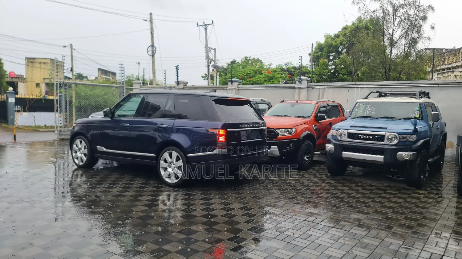 Land Rover Range Rover Vogue 2017 Blue