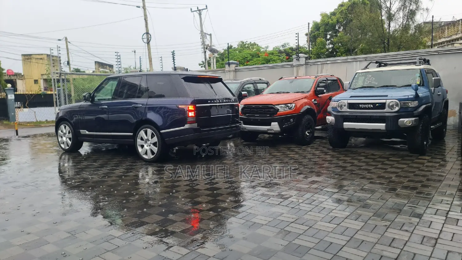 Land Rover Range Rover Vogue 2017 Blue