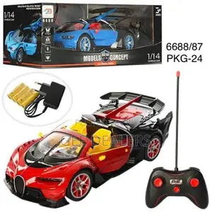 Remote Control Toy Car Opens/Closes Doors and Boot