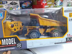 4wd Rechargeable Remote Control Construction Tipper Truck