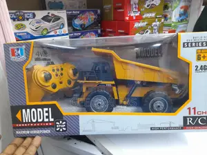 Four Wheel Remote Control Construction Toy Truck