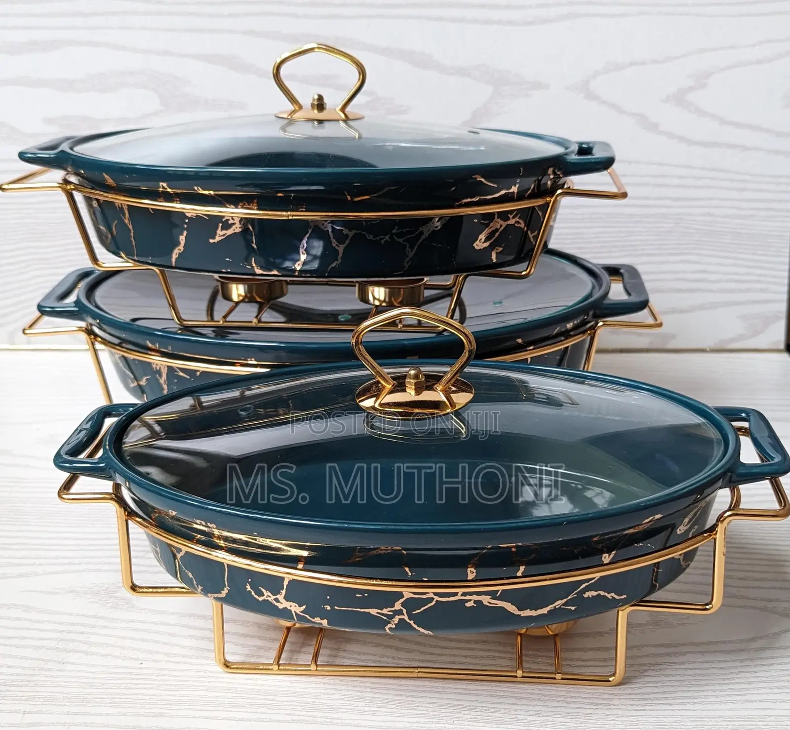 *3pcs Ceramic Food Warmers Now Available