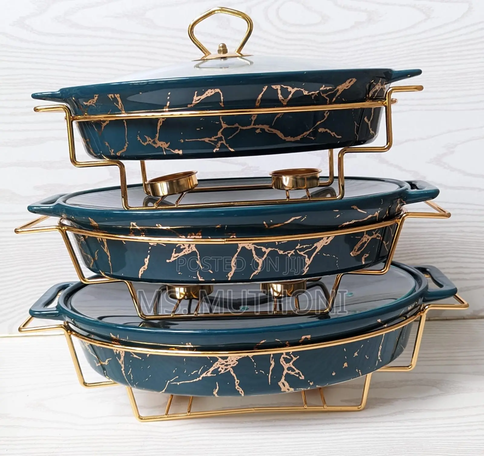 *3pcs Ceramic Food Warmers Now Available