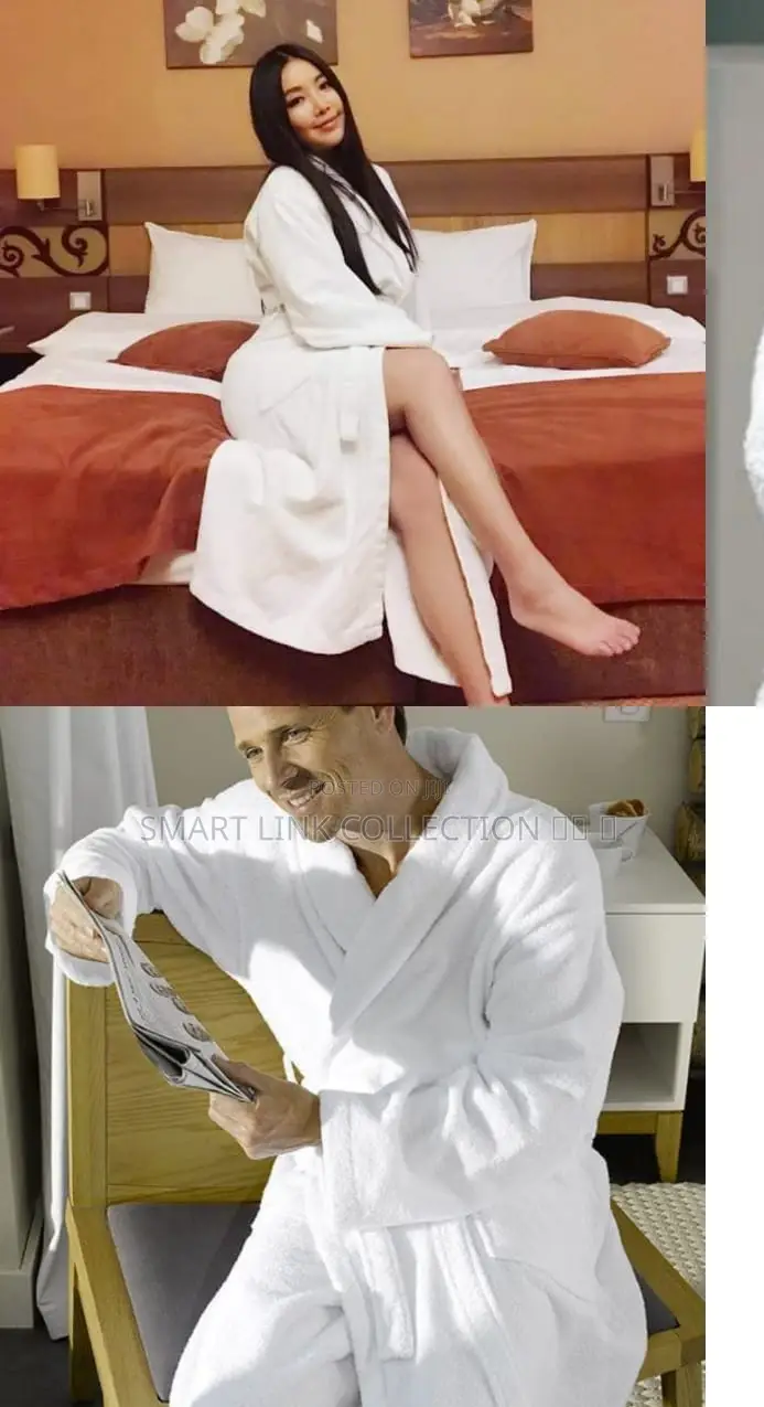 *White Bathrobes Available*