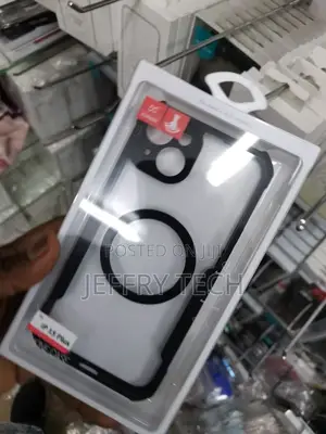 iPhone 15 Plus Xundo Black Matte Magsafe Cover Case
