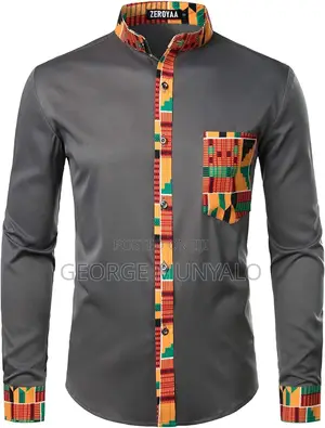 Kitenge Shirts, Men Shirts, Unisex Shirts