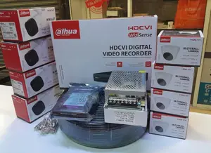 8 Channels Dahua 8 CCTV Cameras Full HD 2mp CCTV Camera KIT