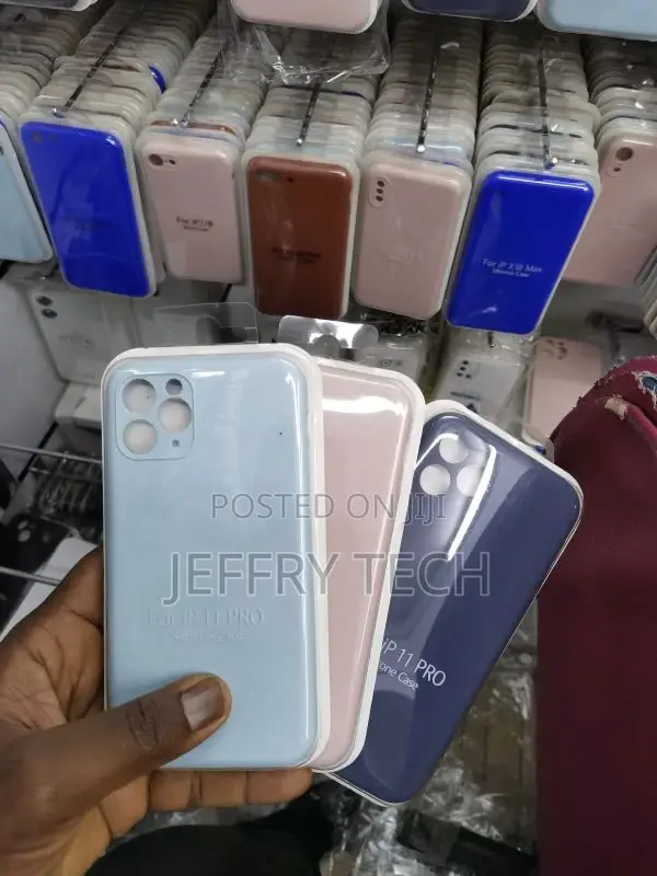 No Logo Silicone Case Cover for iPhone 11 Pro