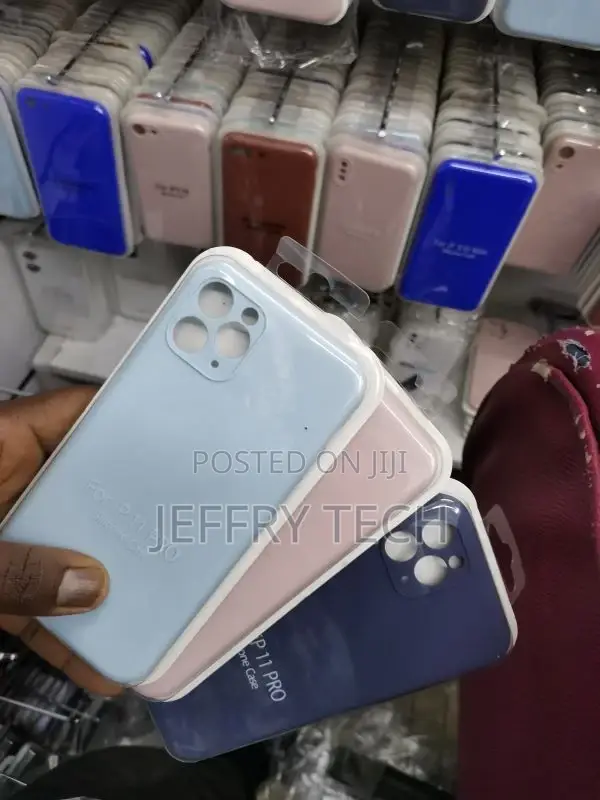 No Logo Silicone Case Cover for iPhone 11 Pro