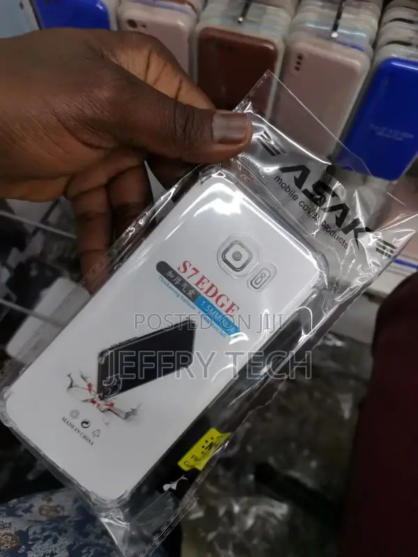 Samsung S7 Edge Clear Cover