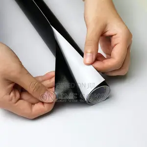 Self-Adhesive Chalkboard Wall Sticker Roll With 5 Chalks