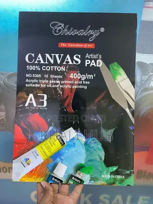 Canvas Pad A3