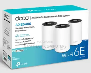 Tp-Link Deco XE75 AXE5400 Tri-Band Mesh Wi-Fi 6E System