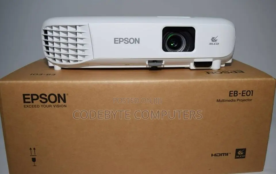 Epson Eb-E01 Projectors 3300 Lumens
