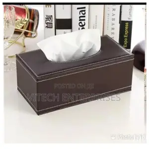 Leather Tissue Box