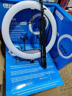 LJJ 22 Inches Ringlight With 2.1 TRIPOD .
