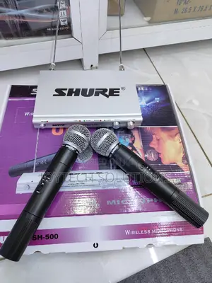 New Arrival Shure Wireless Microphone ( Sh 500 ) 150 Meter.
