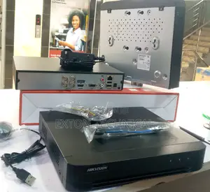 Video and Audio Hikvision Hd DVR for Video Recording 4CH