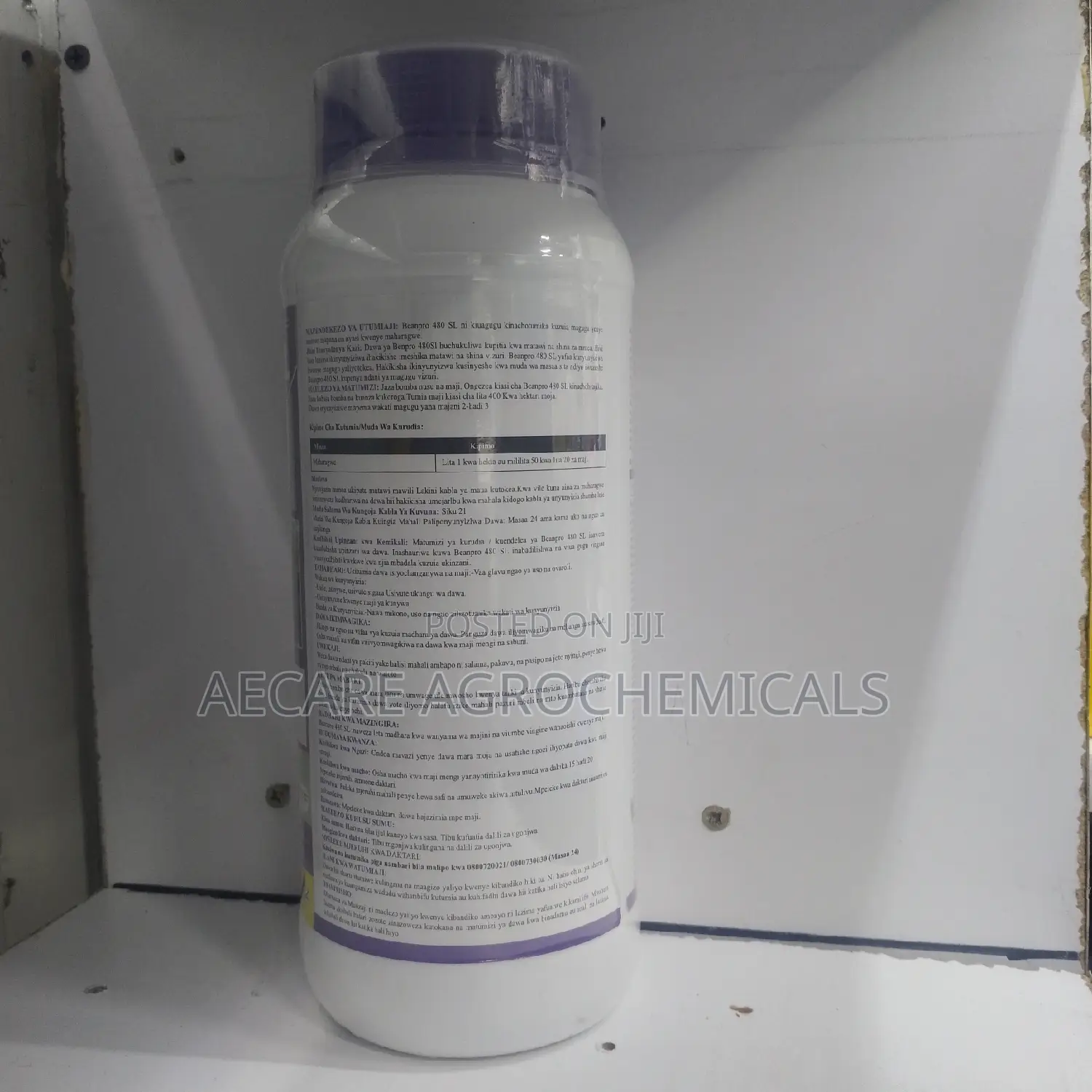 Beanpro Herbicide 1litre for Beans Only