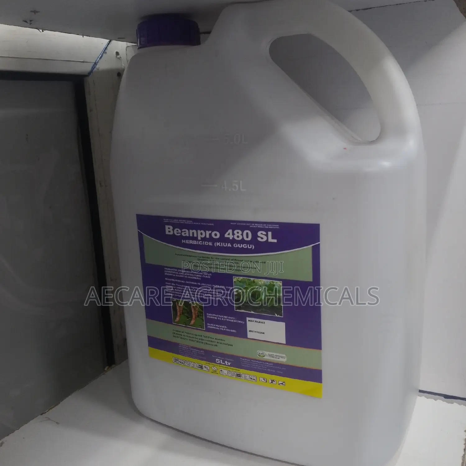 Beanpro 480sl Selective Herbicide 5 Litres