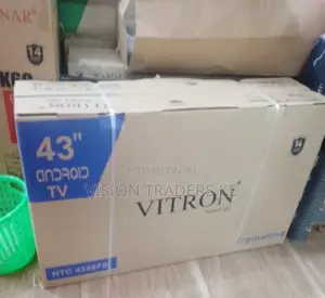 Vitron Vitron 43 Inches Smart Android Frameless Tv Fullhd.