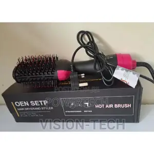 3 In1 One Step Hair Dryer Hot Air Brush Hair Straightener.