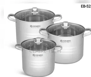 Edenberg 6 PCS Stainless Steel Induction Cookware