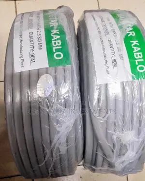 2.5mm Twin With Earth; 3-Core Electric Cable: